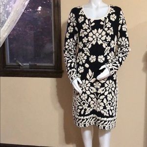 Black and Ivory dress
